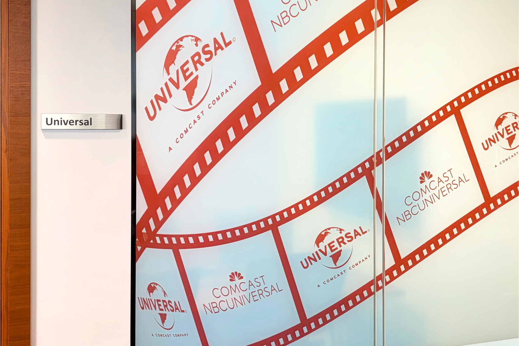 Universal wall in Japan office 