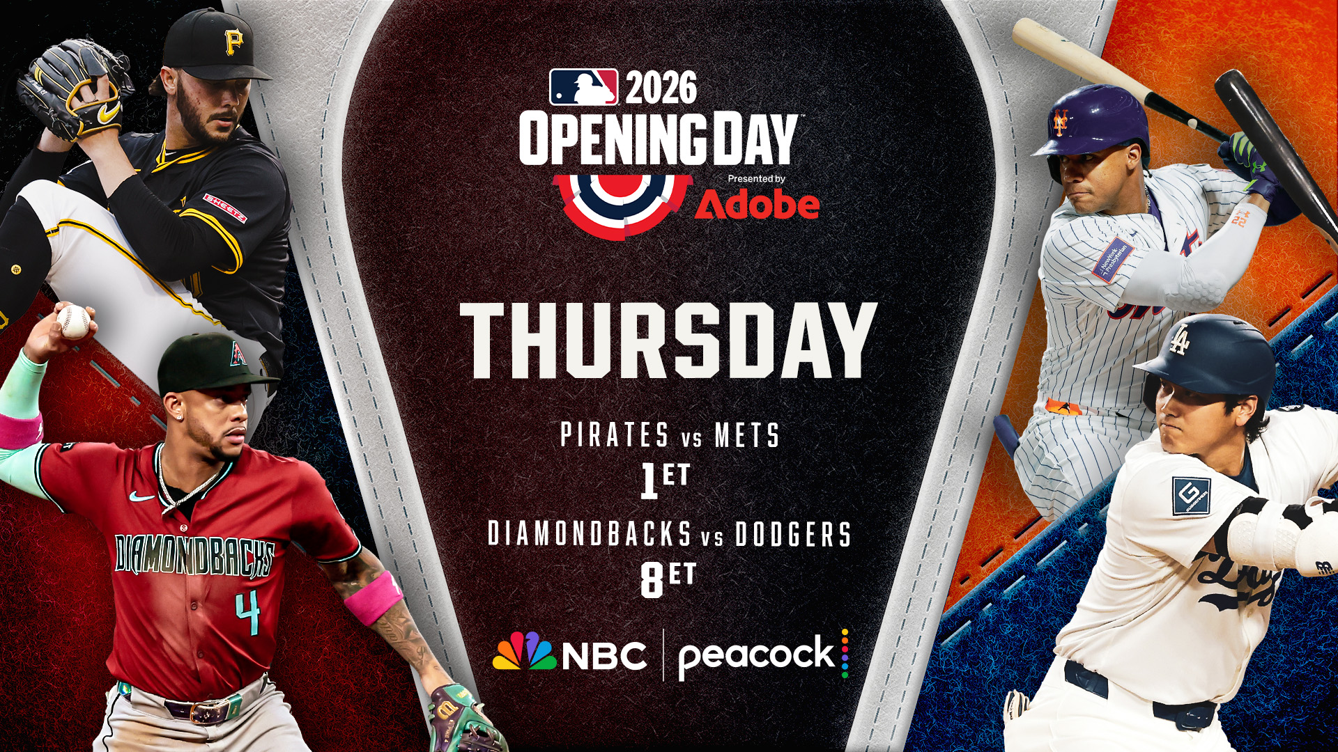 MLB Returns to NBC Sports This Week With Opening Day Doubleheader ...