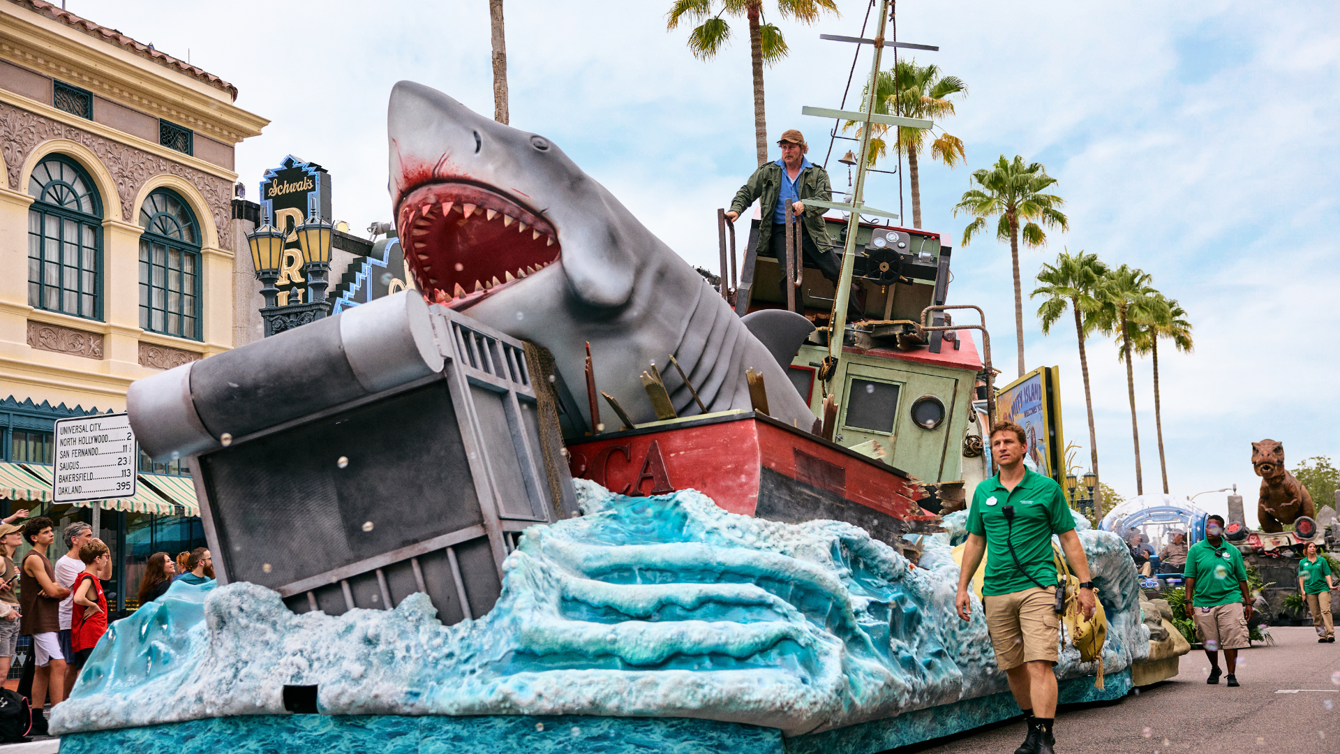 Jaws at the Universal Mega Movie Parade