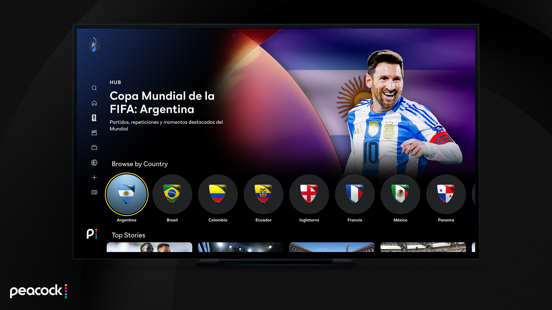 FIFA World Cup Hub on Peacock