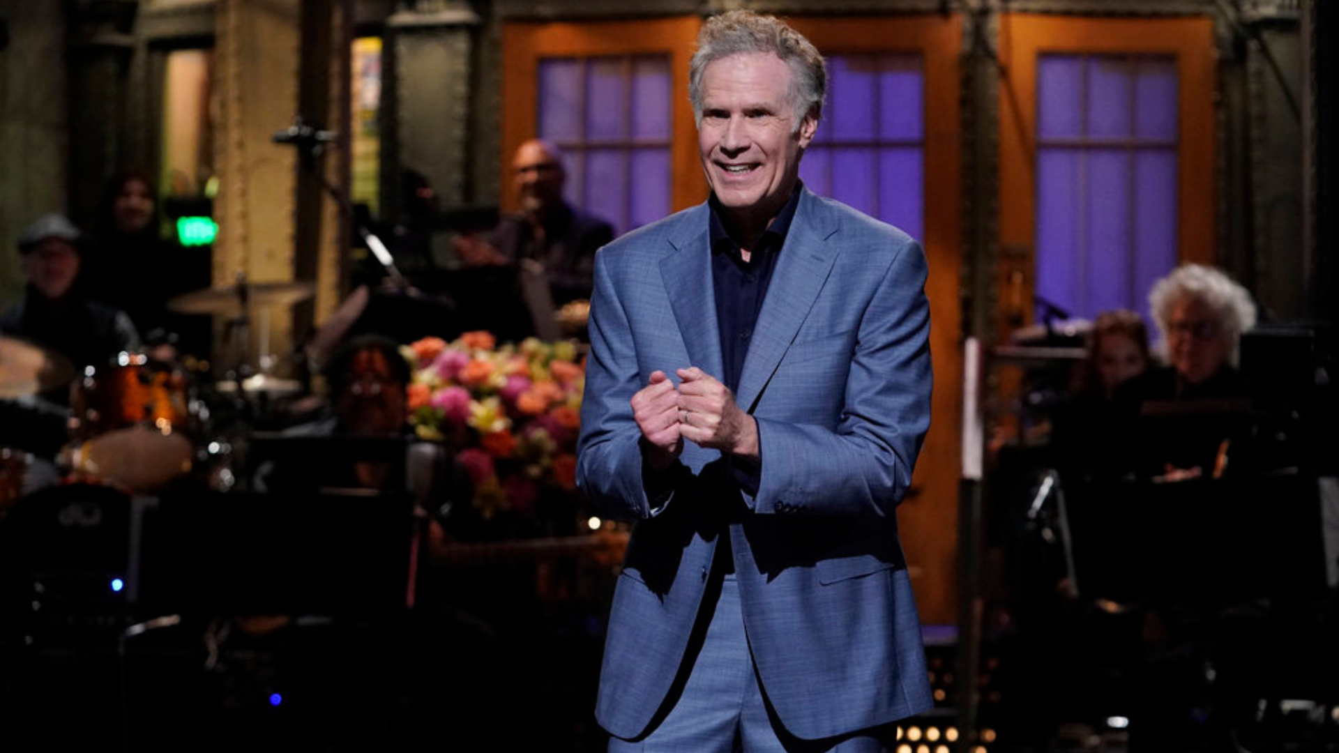 Host Will Ferrell during SNL Monologue