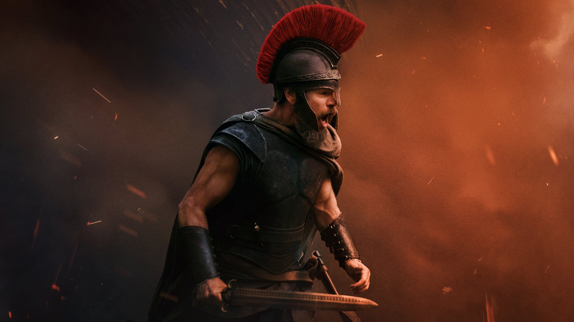 The Odyssey key art featuring Matt Damon