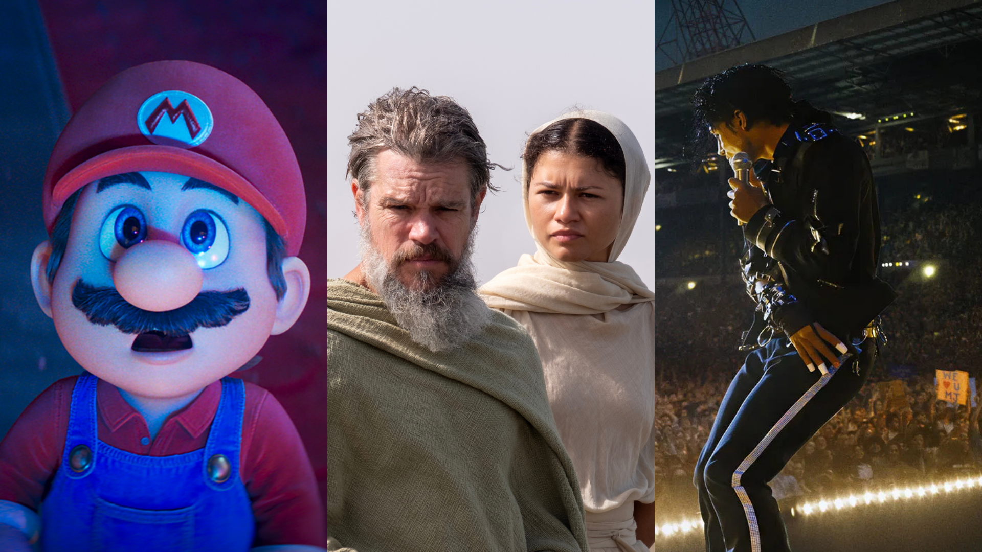 'The Odyssey', 'Michael' and 'The Super Mario Galaxy Movie'