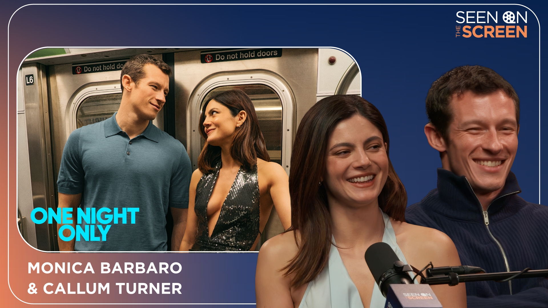 Monica Barbaro and Callum Turner on the Comedy and Chemistry of One Night Only
