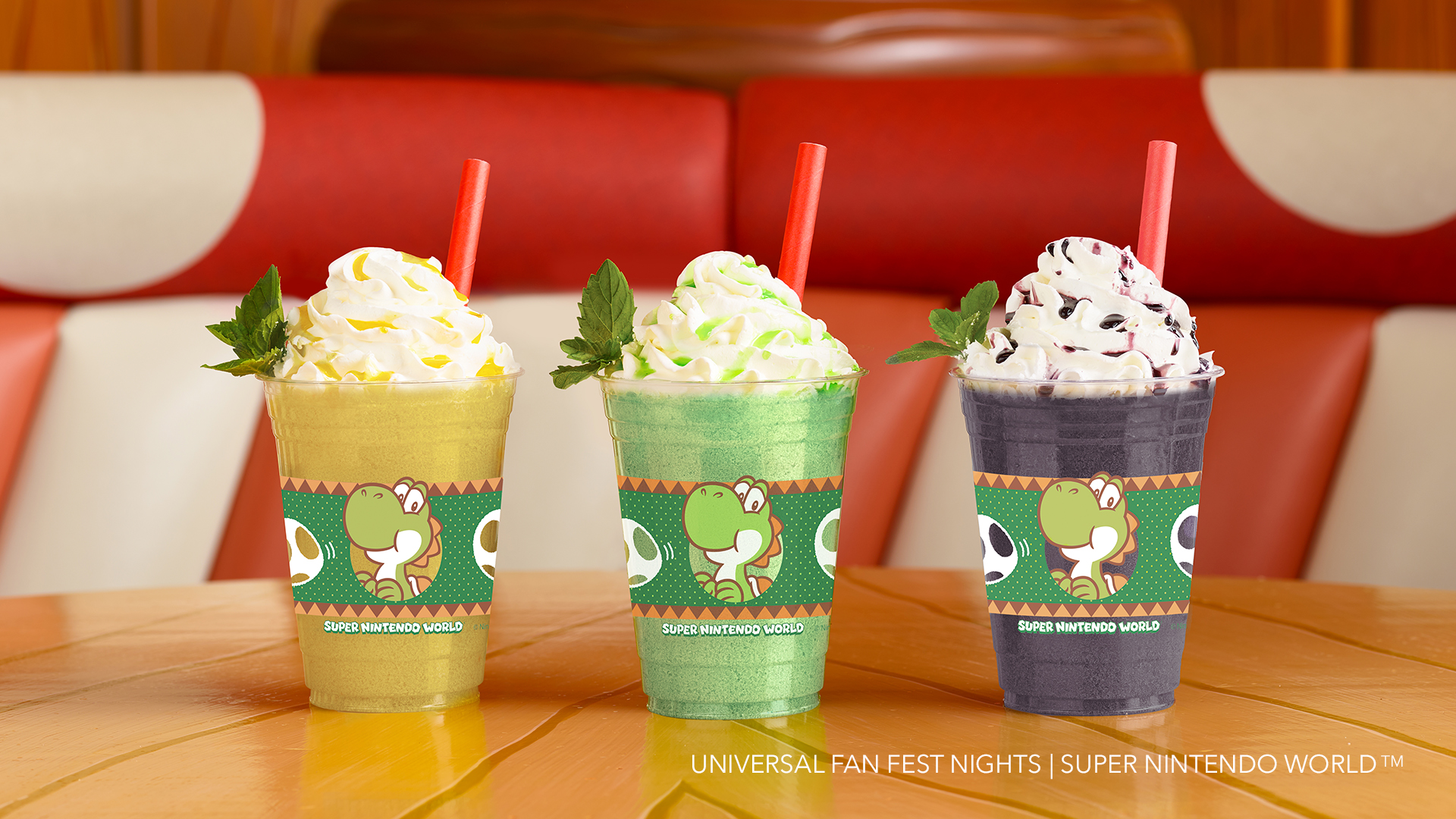 Super Nintendo World fan fest food