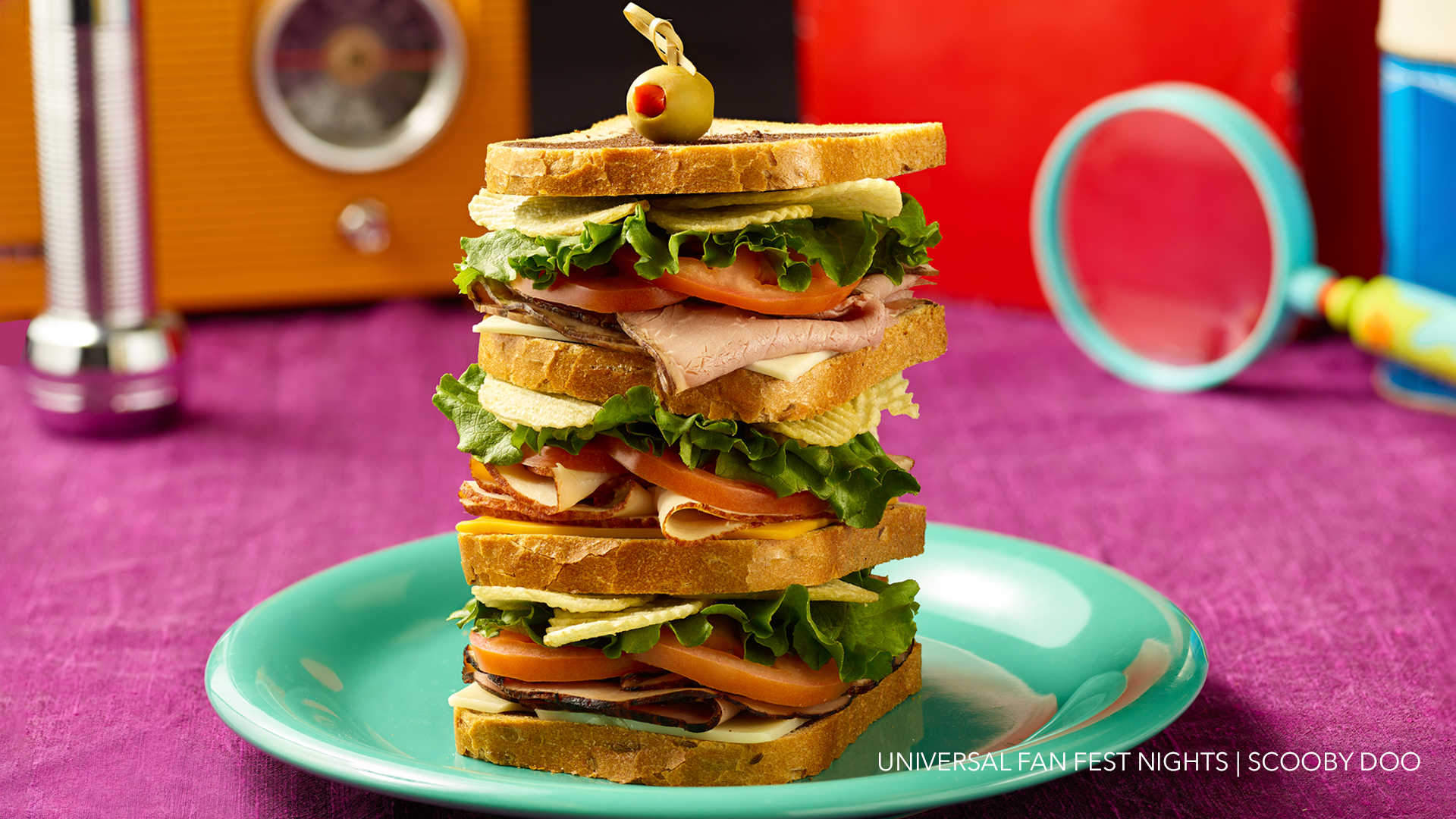 scooby doo fan fest food