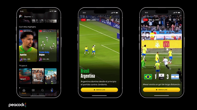 FIFA World Cup Can't Miss Highlights on Peacock Demo Image