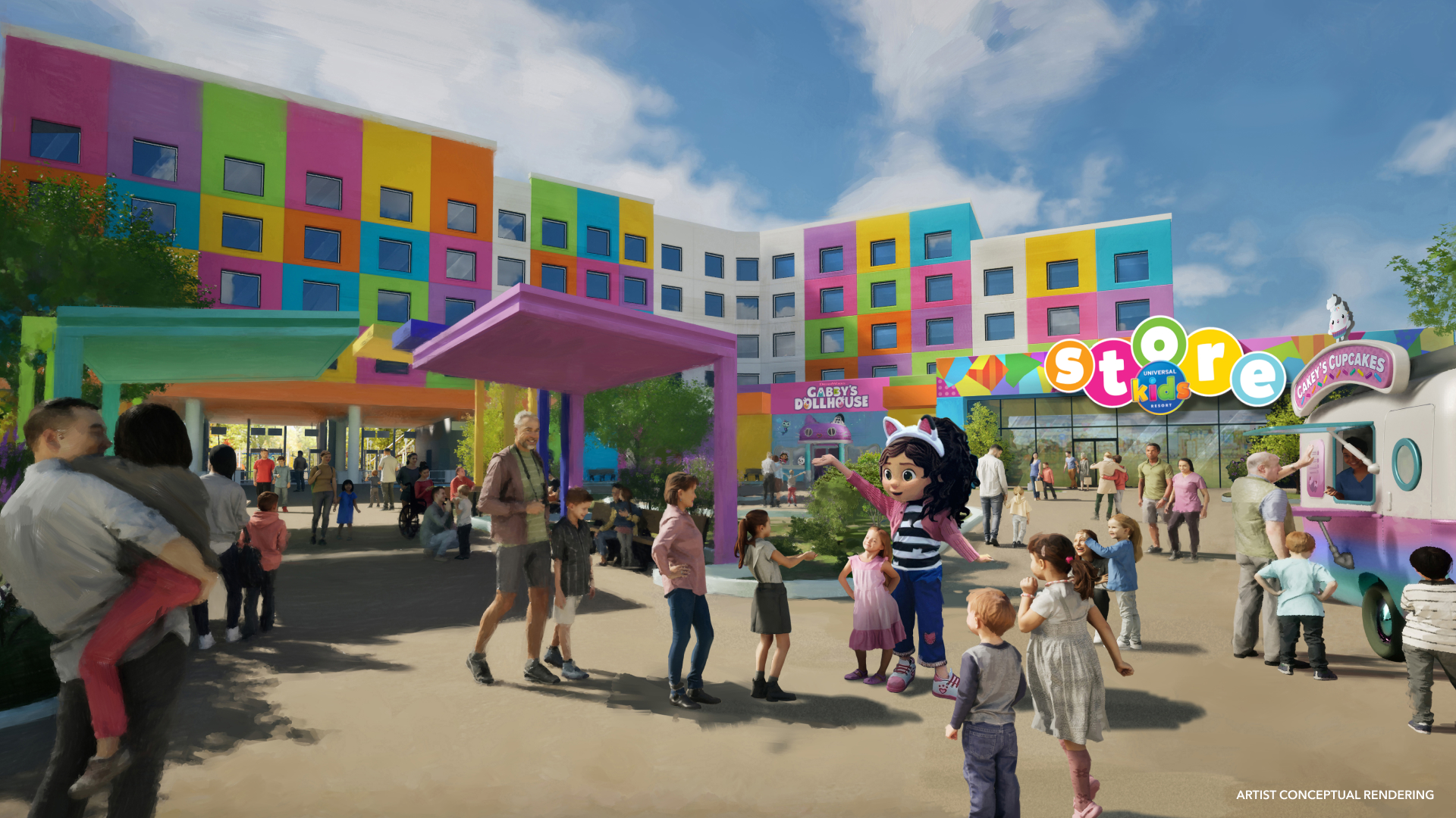 Gabbys Dollhouse - Universal Kids Resort