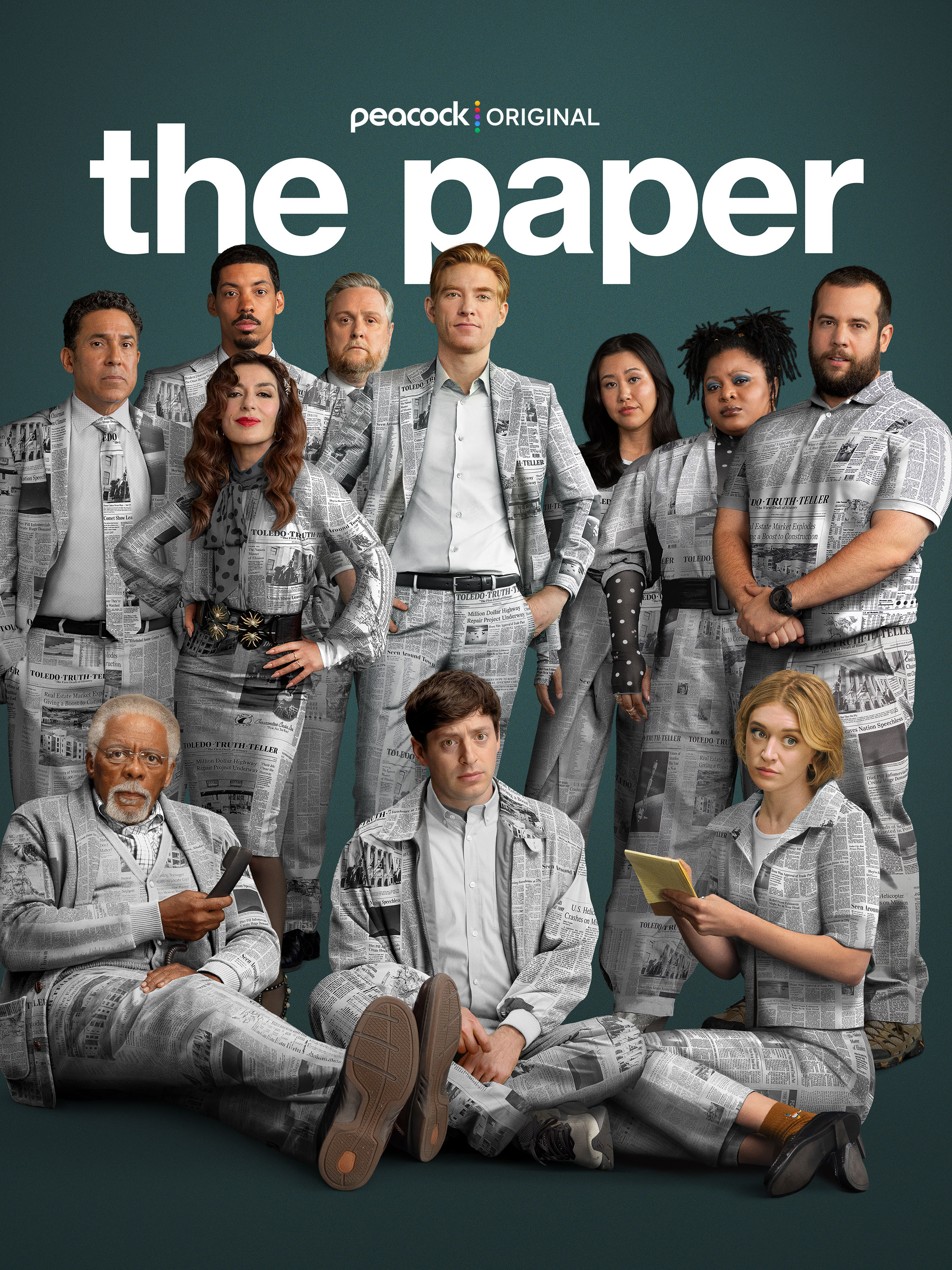 Season 2 Key Art for 'The Paper'