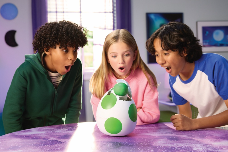 A group of kids looking at a broken ballAI-generated content may be incorrect.