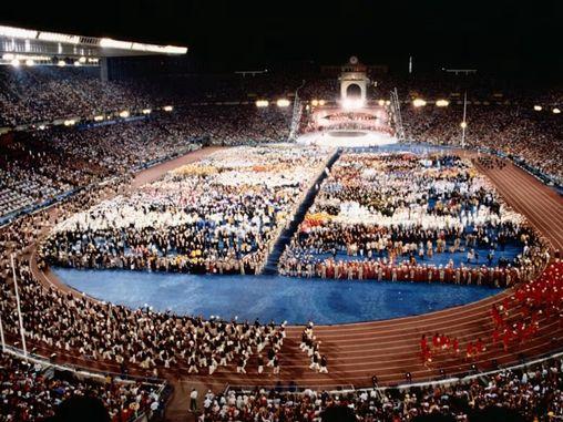 NBC broadcasts the Barcelona Olympics