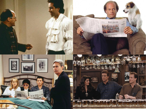 Seinfeld, Cheers, Wings and Fraiser