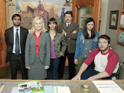 Parks and Recreation premieres on NBC