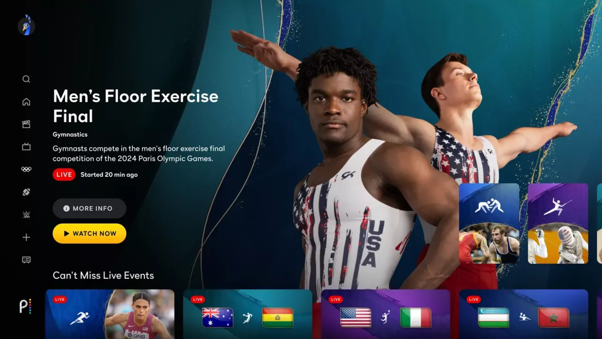 Peacock_Olympics