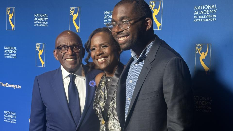 Al Roker and family