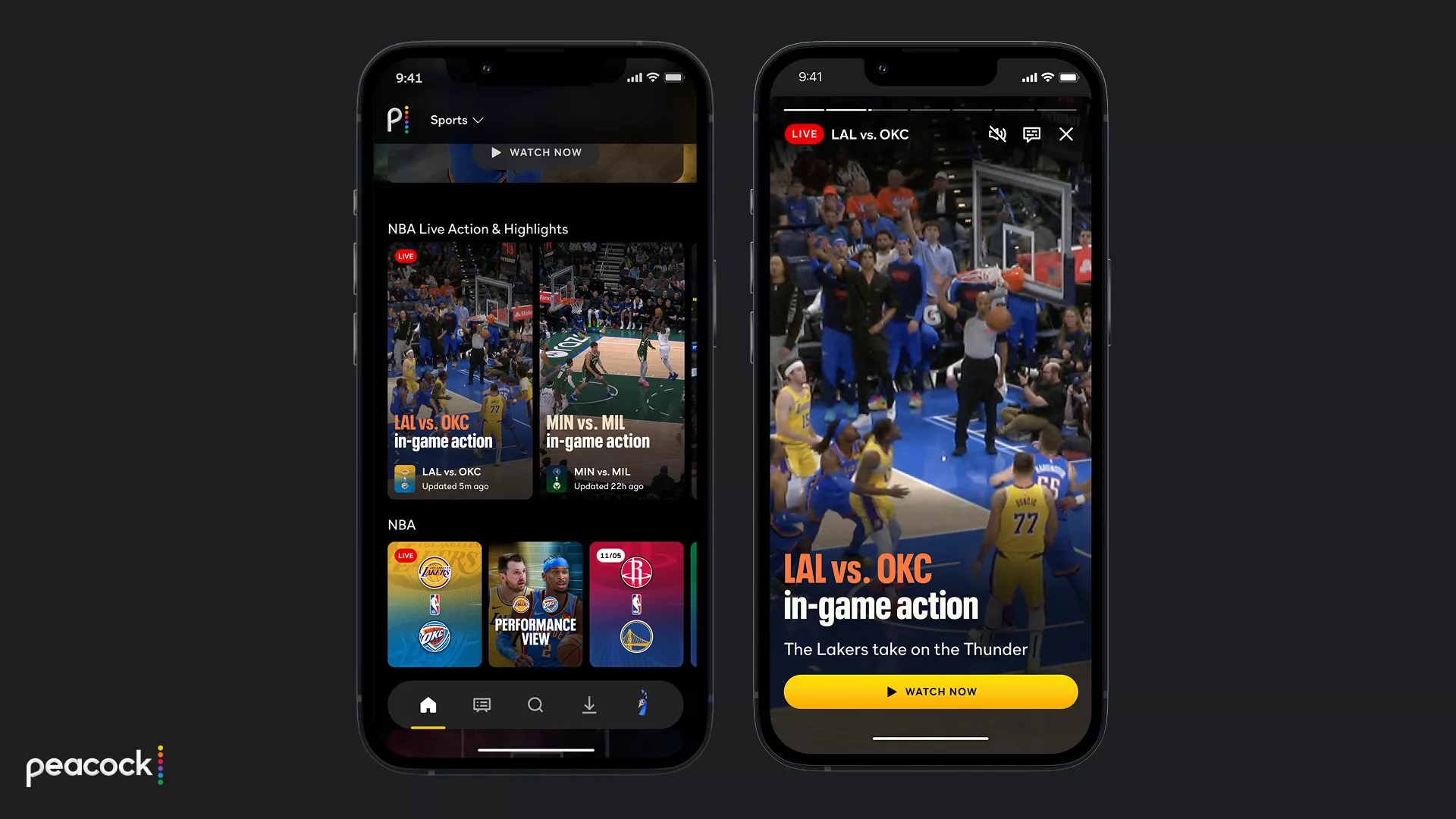 NBA on Peacock