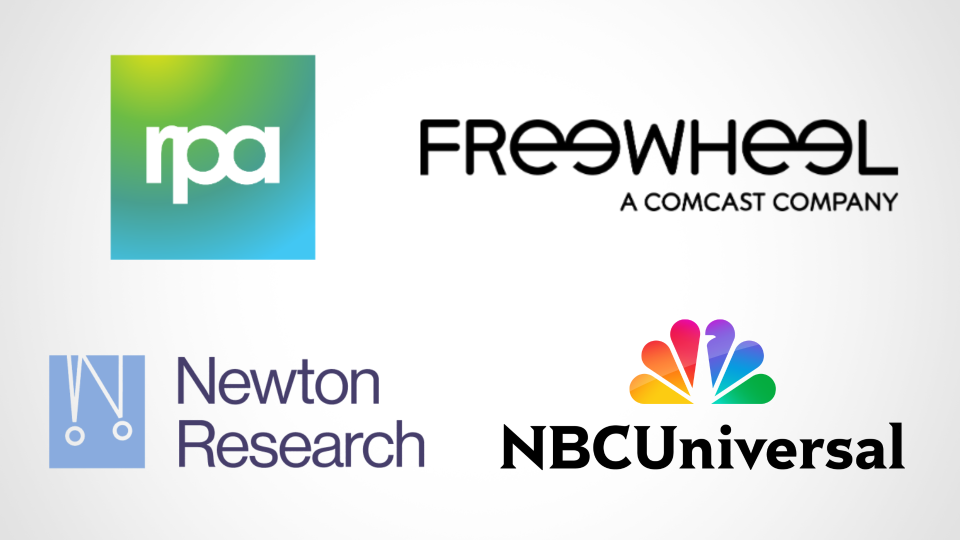 NBCUniversal, RPA, FreeWheel, and Newton Research