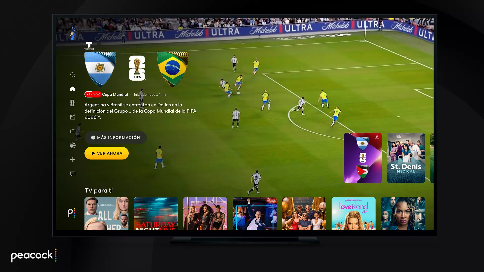 FIFA World Cup Experience on Peacock 