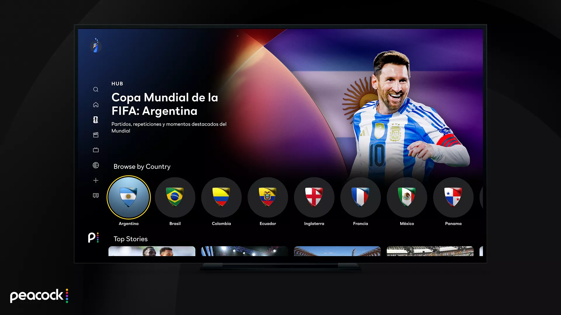 FIFA World Cup Hub on Peacock