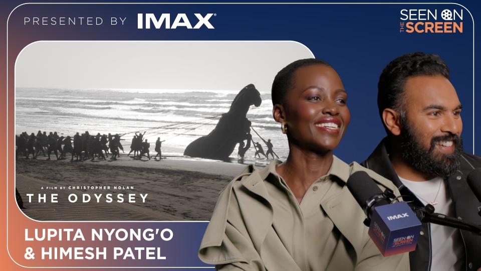 Lupita Nyong’o and Himesh Patel on Christopher Nolan’s IMAX Epic, 'The Odyssey'